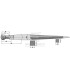 Spjut M28 980mm nr36 Kverneland