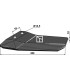 Replacement wings - hard metal faced - back side - left