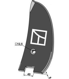 Guideboard - left