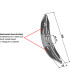 Cultivator share 360mm - hard metal faced