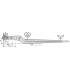 Spjut M22 970 mm Trioliet