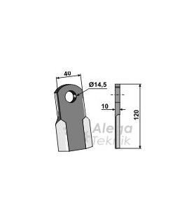 Kniv Agrimaster