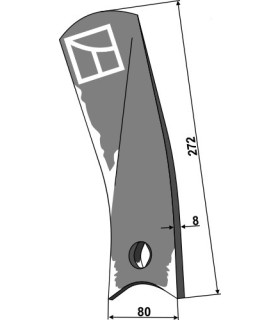 Guideboard - left