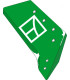 Reversible point share - 18' - right