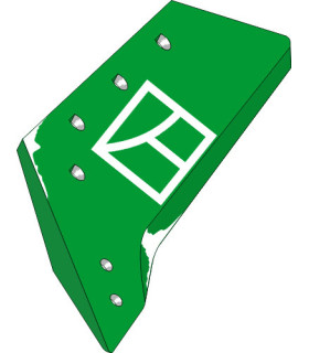 Reversible point share - 18'  - left