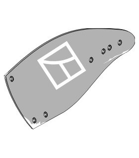 Moldboard - left