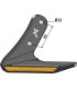 Replacement wing Hard metal - left