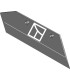 Reversible point share - 16' - right