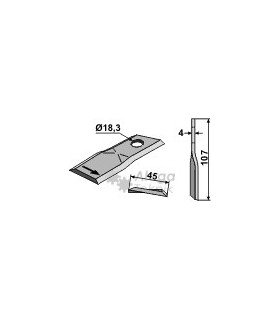 Kniv Slåtterkross