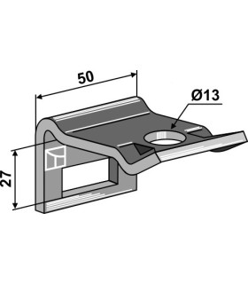 Clamp for  tine 32 x 12