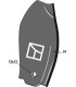 Guideboard, right