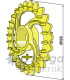 Crosskillring  520mm