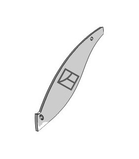 Moldboard slat - left