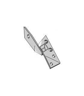Bracket for reversible point - left