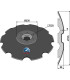 Notched disc - Ø735x6