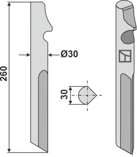 Rotary tine