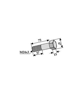 Bult M24x3-10,9