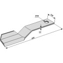 Slaga kniv F. Spearhead 100x12x600 h&ouml;ger