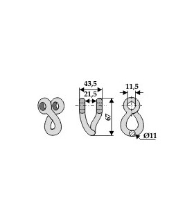 Schakel Votex 11mm vriden